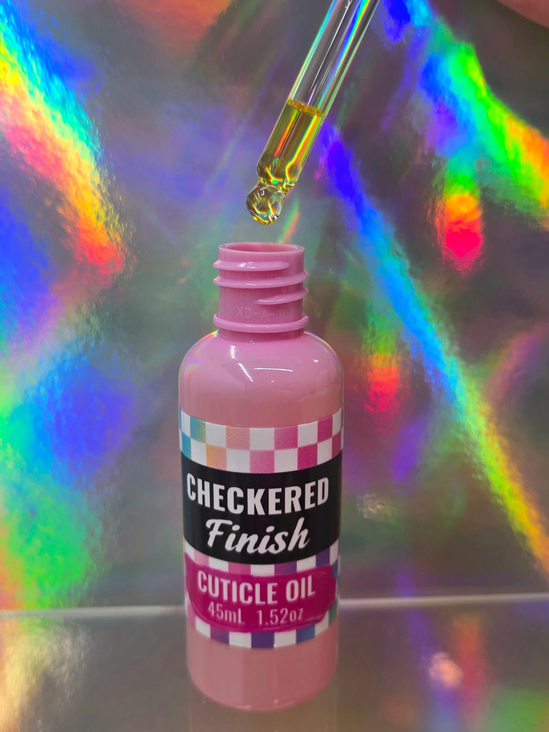 45mL Cuticle Oil Dropper Bottle W/ Refill Tool