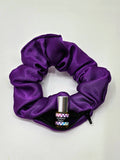 Neon Satin Mullberry Scrunchie+