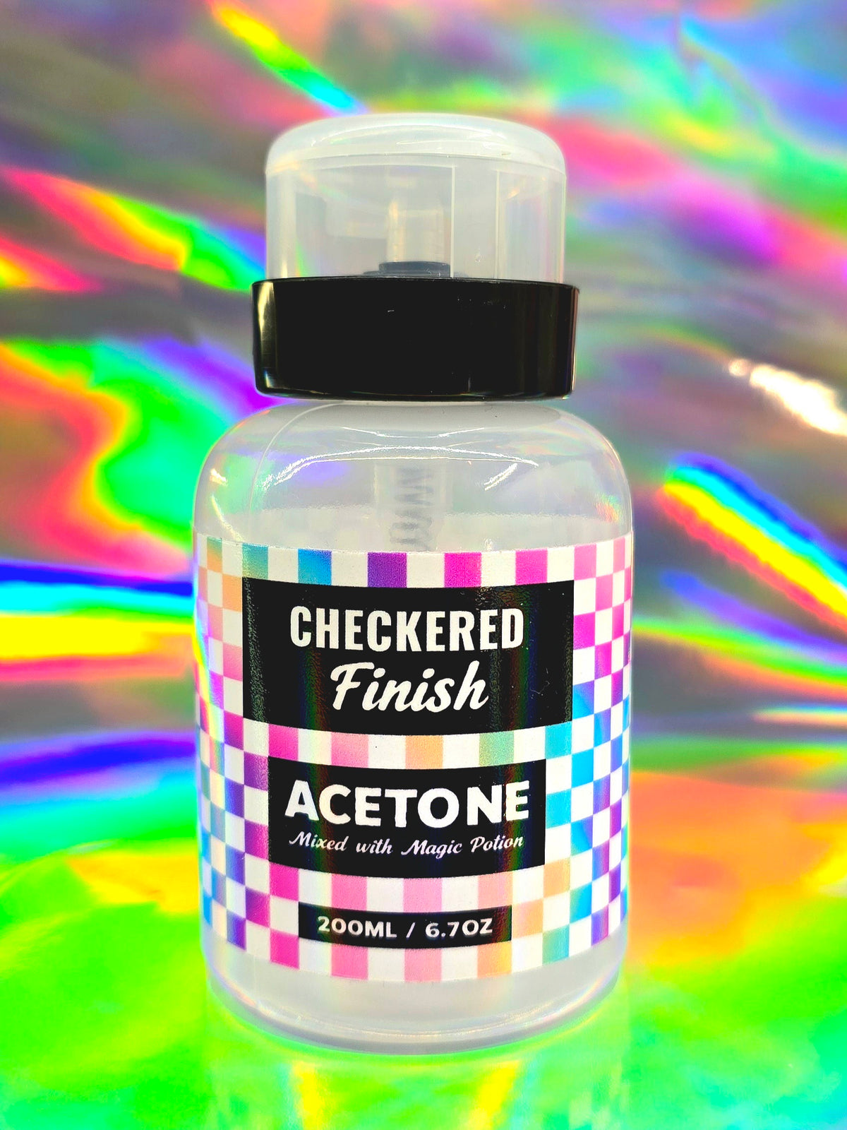 Acetone With Magic Potion Pump Bottle